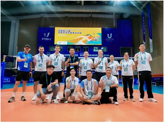 2023年7月—学院师生助力第31届世界老员工运动会
