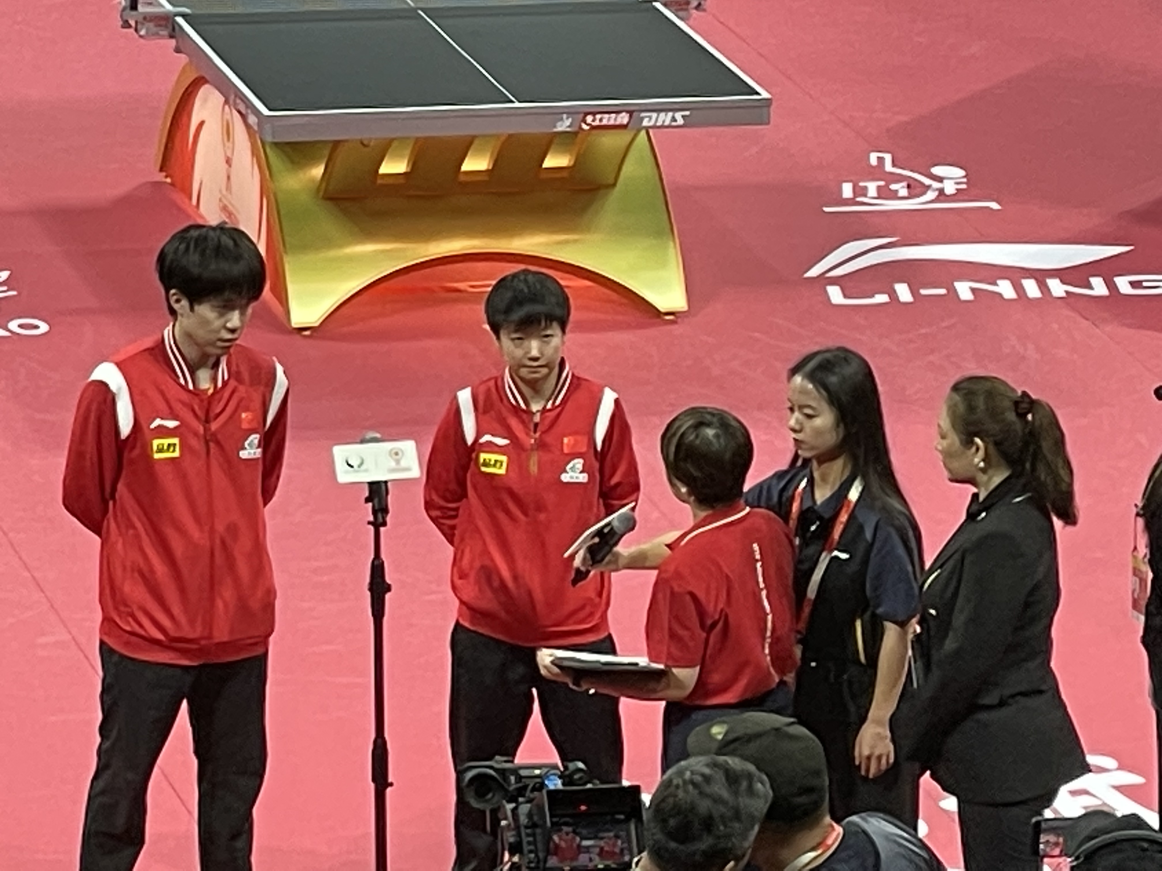 2023年12月—公司师生助力2023国际乒联混合团体世界杯