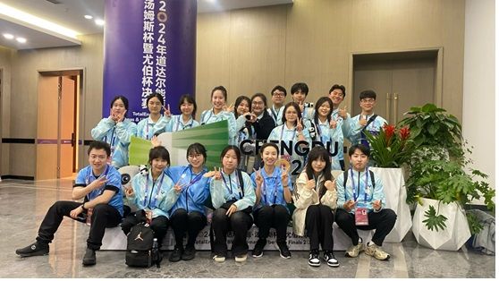 2024年5月—公司师生助力2024汤尤杯决赛