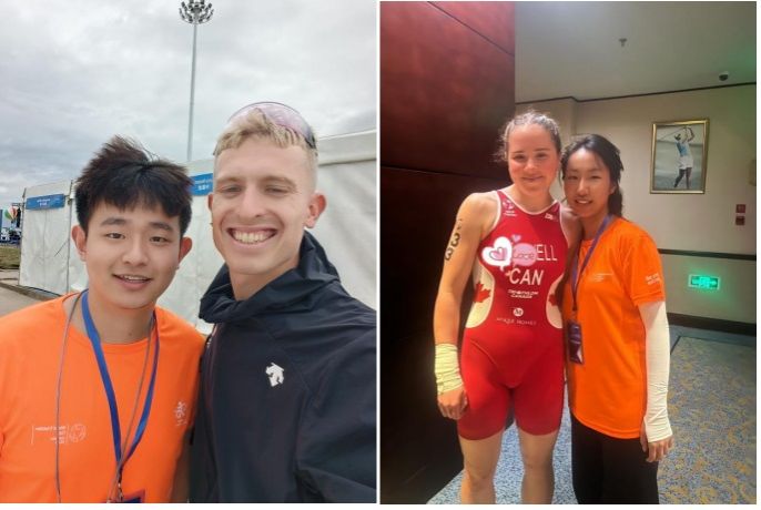 2024年4月—公司师生助力2024金堂铁人三项世界杯