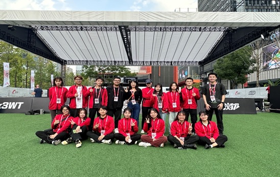2023年10月—学院师生助力2023年国际篮联3x3篮球成都大师赛