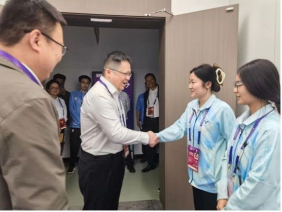 2024年5月—公司师生助力2024汤尤杯决赛